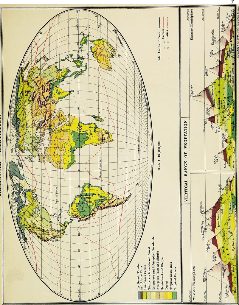 An illustration from An atlas of commercial geography, 1913, leaf 18