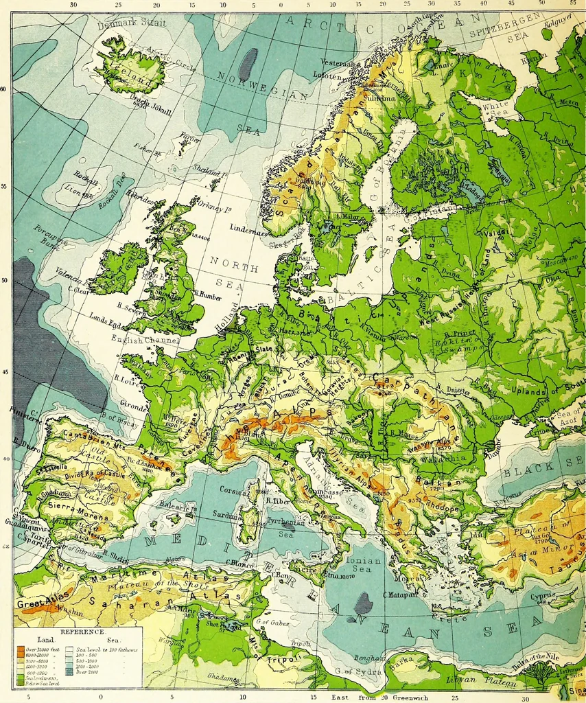 An illustration from An atlas of commercial geography, 1913, leaf 29