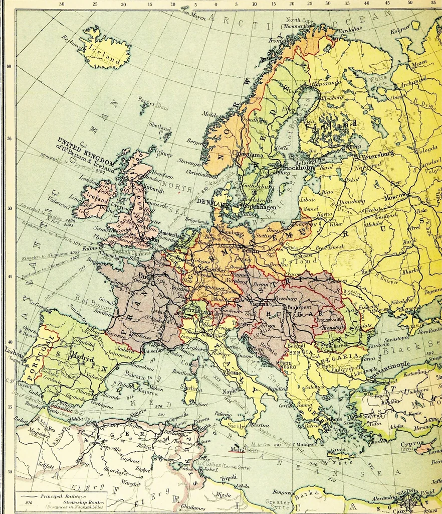 An illustration from An atlas of commercial geography, 1913, leaf 31