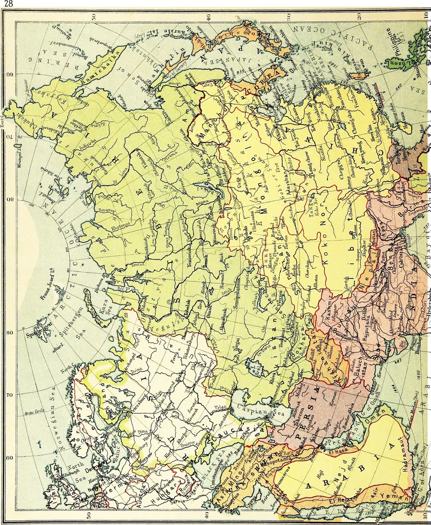 An illustration from An atlas of commercial geography, 1913, leaf 39
