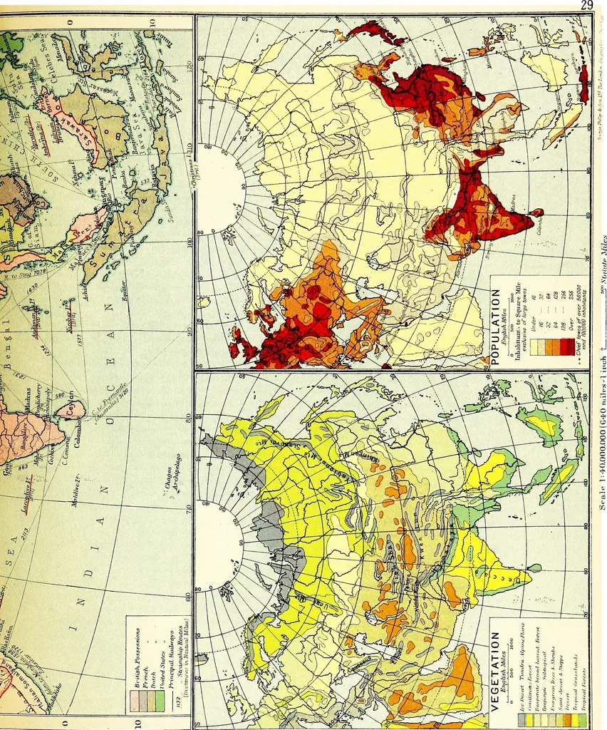 An illustration from An atlas of commercial geography, 1913, leaf 40