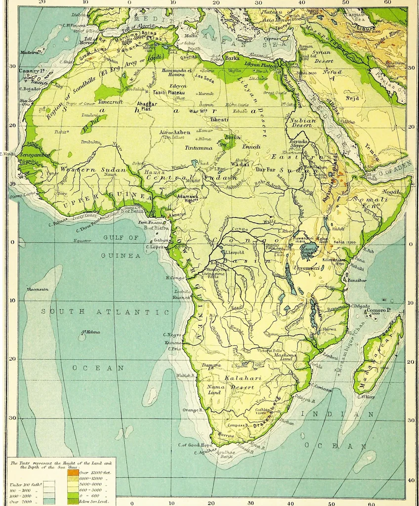 An illustration from An atlas of commercial geography, 1913, leaf 43