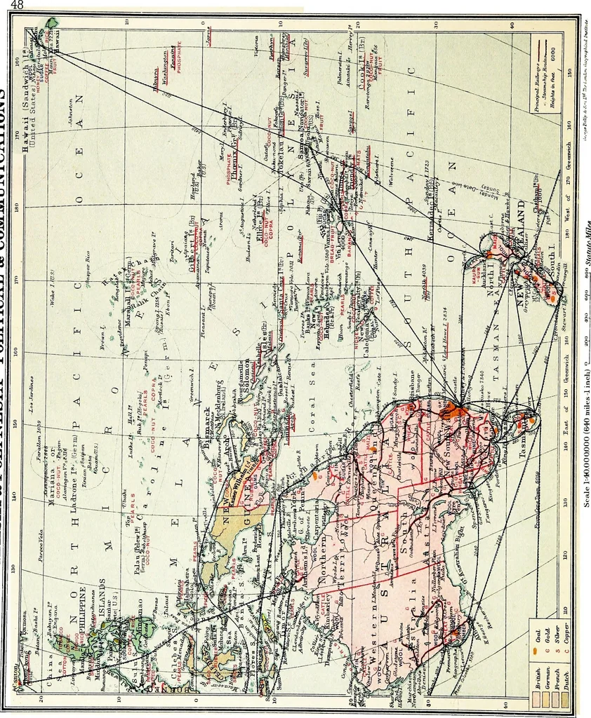 An illustration from An atlas of commercial geography, 1913, leaf 59