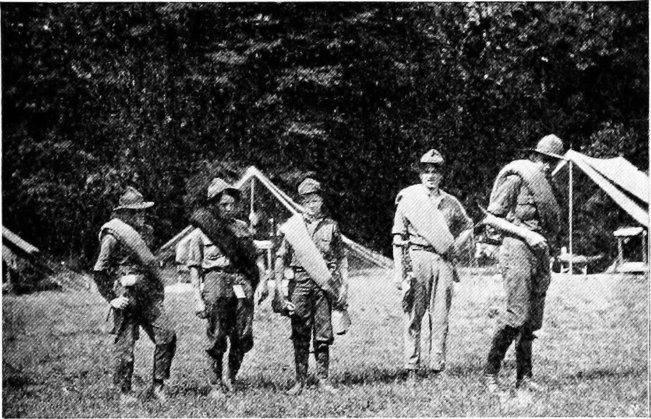 An illustration from Recreation and the church, 1917, leaf 162
