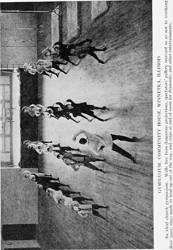 An illustration from Recreation and the church, 1917, leaf 9