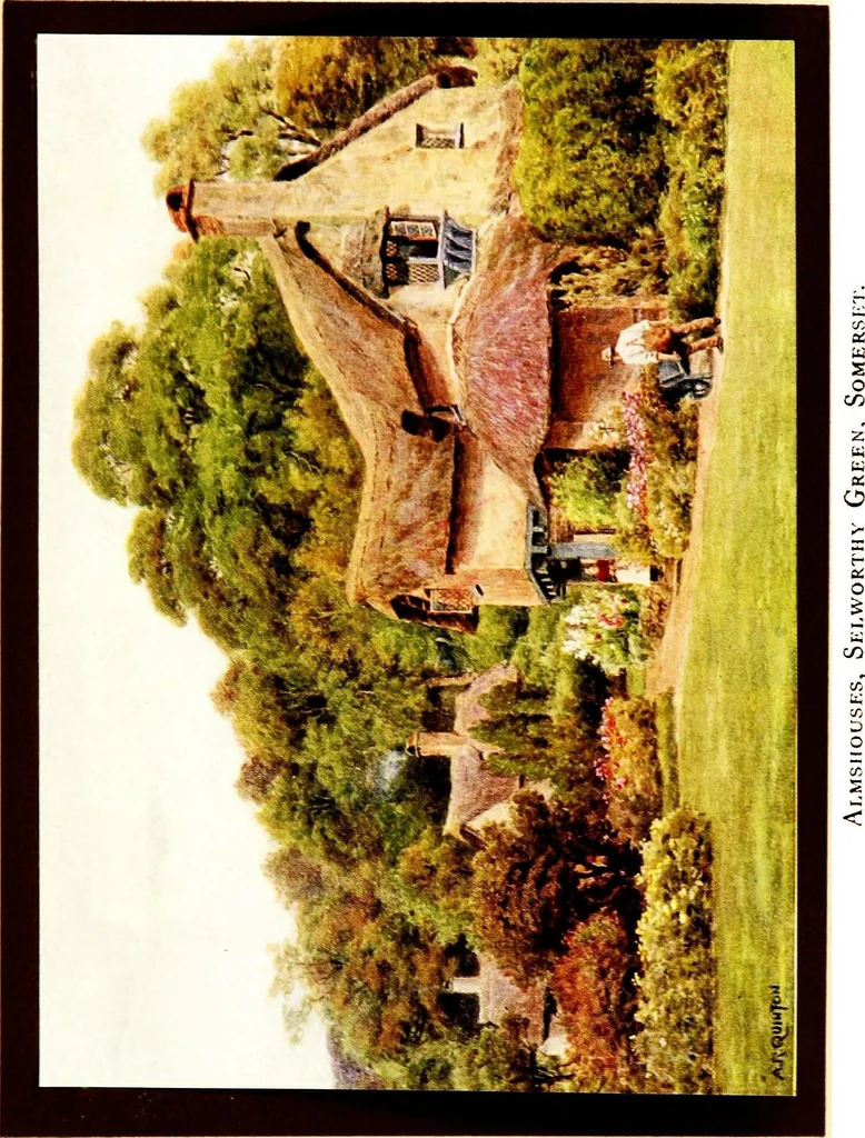An illustration from The cottages and the village life of rural England, 1912, leaf 149