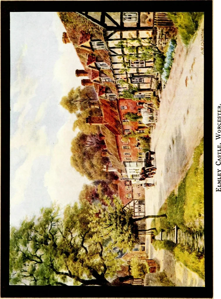 An illustration from The cottages and the village life of rural England, 1912, leaf 158