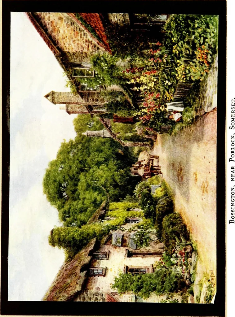 An illustration from The cottages and the village life of rural England, 1912, leaf 176