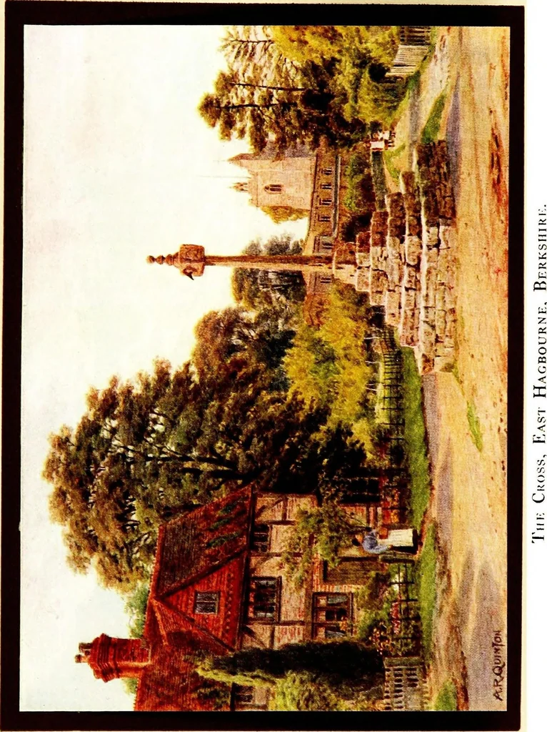 An illustration from The cottages and the village life of rural England, 1912, leaf 201