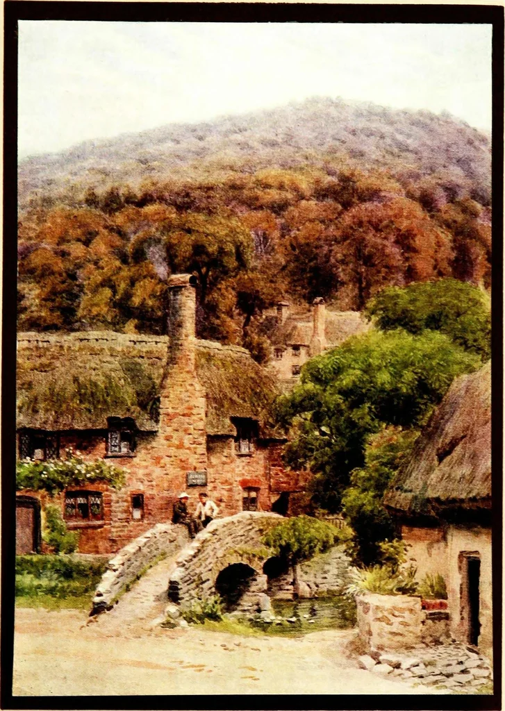 An illustration from The cottages and the village life of rural England, 1912, leaf 237