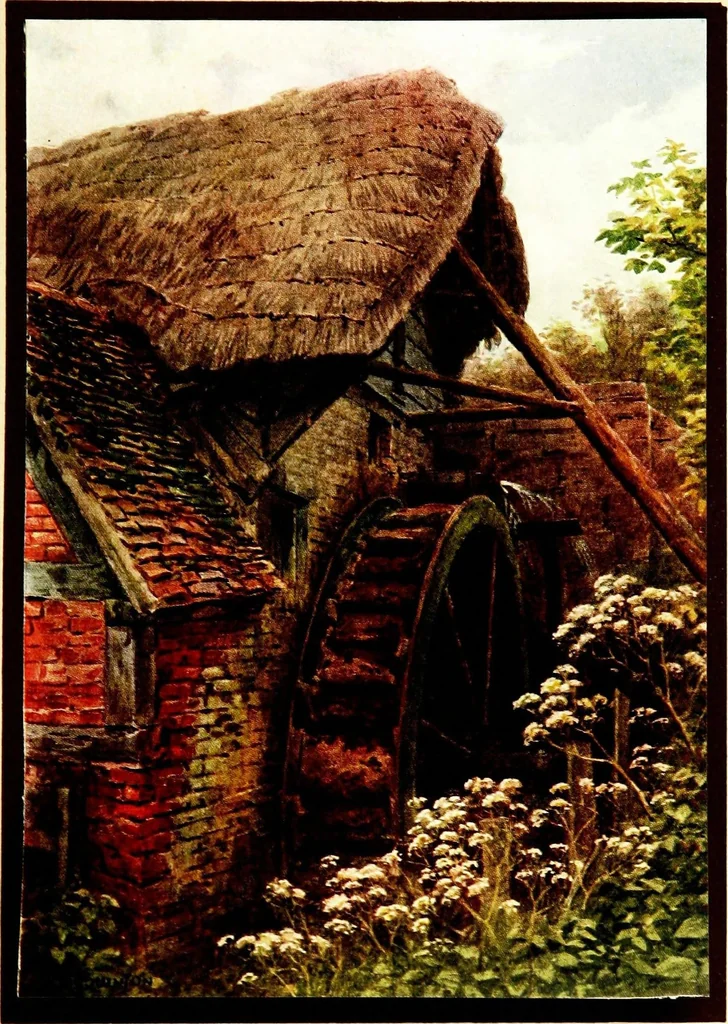An illustration from The cottages and the village life of rural England, 1912, leaf 277