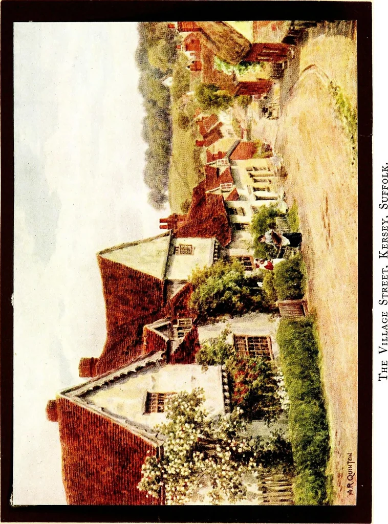 An illustration from The cottages and the village life of rural England, 1912, leaf 57