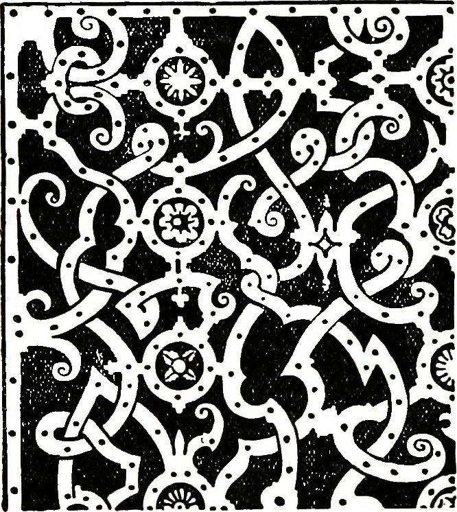 An illustration from The book of decorative furniture, its form, colour, & history, 1911, leaf 123