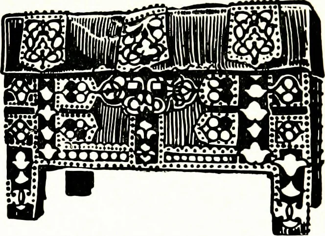 An illustration from The book of decorative furniture, its form, colour, & history, 1911, leaf 140