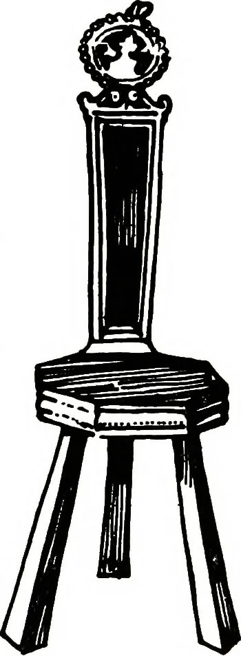 An illustration from The book of decorative furniture, its form, colour, & history, 1911, leaf 176