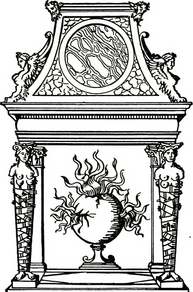 An illustration from The book of decorative furniture, its form, colour, & history, 1911, leaf 177