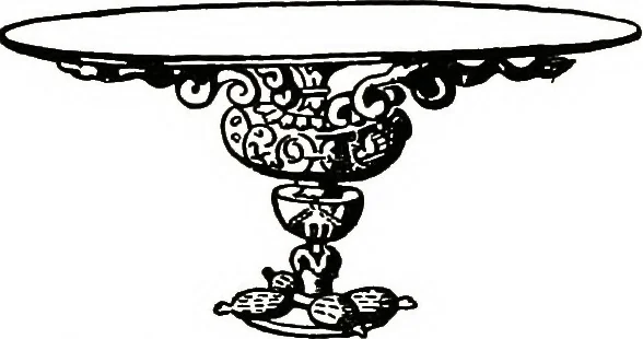 An illustration from The book of decorative furniture, its form, colour, & history, 1911, leaf 217