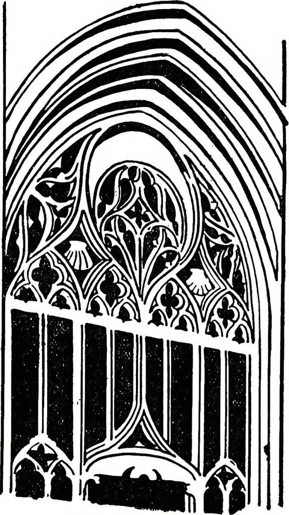 An illustration from The book of decorative furniture, its form, colour, & history, 1911, leaf 227