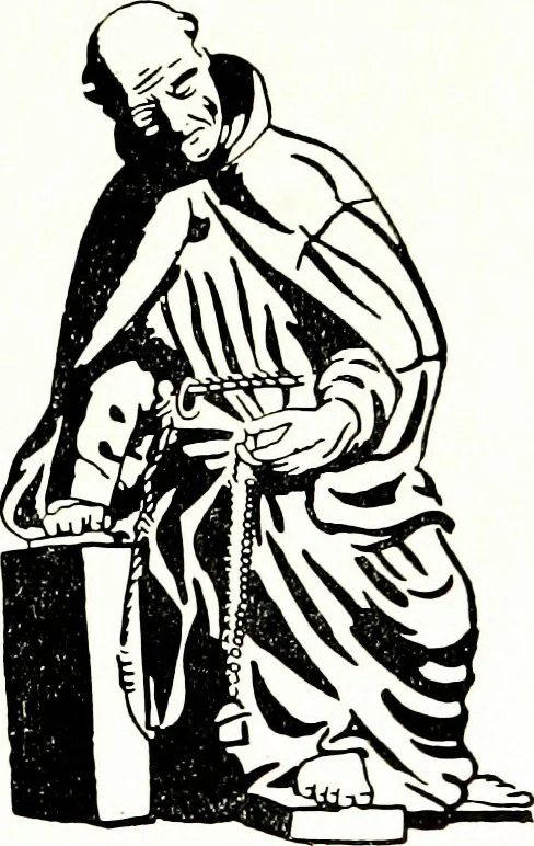 An illustration from The book of decorative furniture, its form, colour, & history, 1911, leaf 230