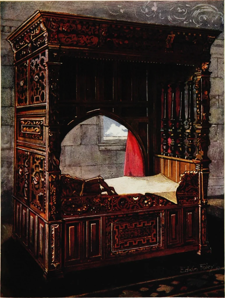 An illustration from The book of decorative furniture, its form, colour, & history, 1911, leaf 234