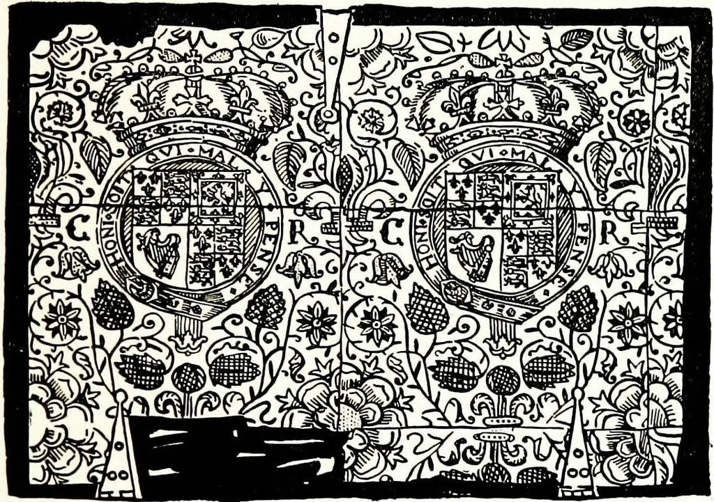 An illustration from The book of decorative furniture, its form, colour, & history, 1911, leaf 267