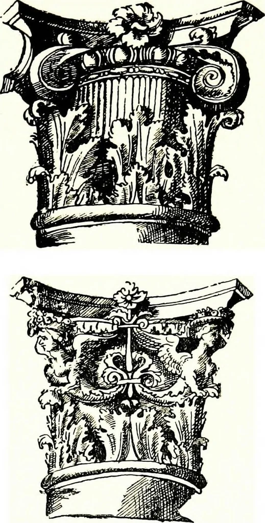 An illustration from The book of decorative furniture, its form, colour, & history, 1911, leaf 271