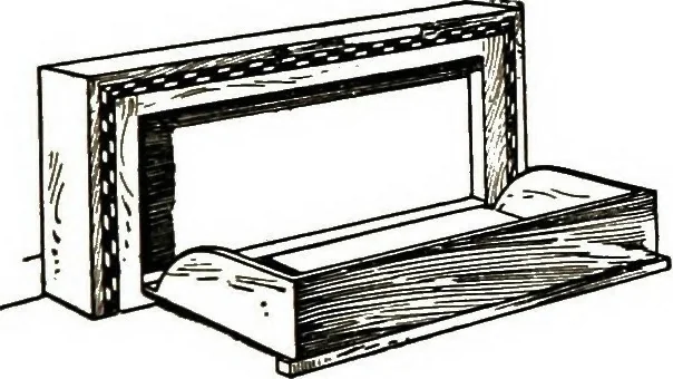 An illustration from The book of decorative furniture, its form, colour, & history, 1911, leaf 297
