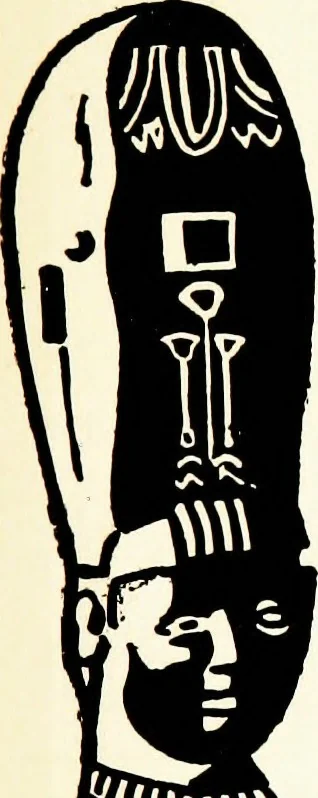 An illustration from The book of decorative furniture, its form, colour, & history, 1911, leaf 34