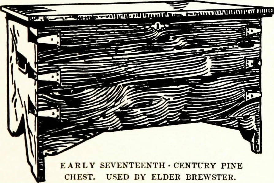 An illustration from The book of decorative furniture, its form, colour, & history, 1911, leaf 357