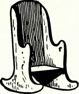 An illustration from The book of decorative furniture, its form, colour, & history, 1911, leaf 365