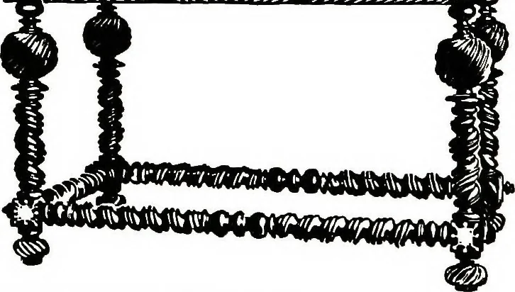 An illustration from The book of decorative furniture, its form, colour, & history, 1911, leaf 384