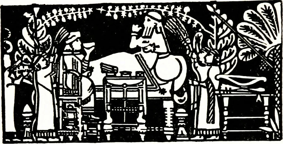 An illustration from The book of decorative furniture, its form, colour, & history, 1911, leaf 39