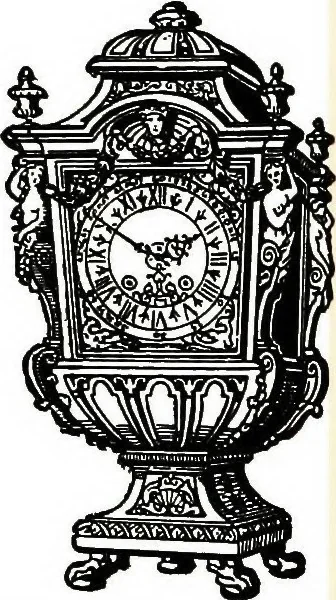 An illustration from The book of decorative furniture, its form, colour, & history, 1911, leaf 420