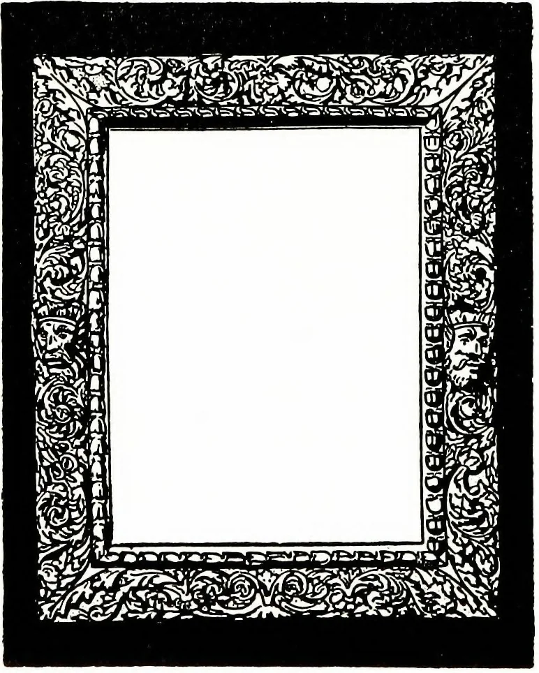 An illustration from The book of decorative furniture, its form, colour, & history, 1911, leaf 486