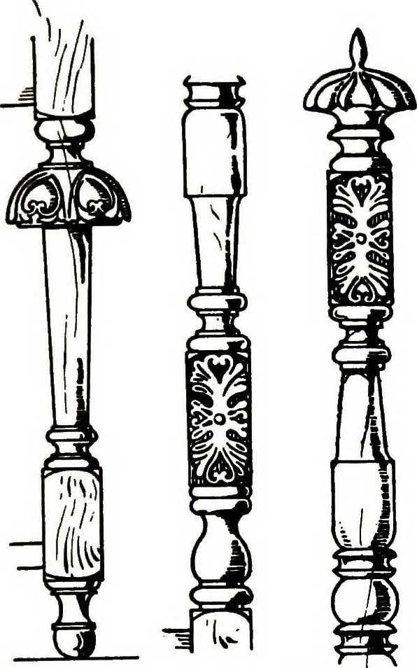 An illustration from The book of decorative furniture, its form, colour, & history, 1911, leaf 529