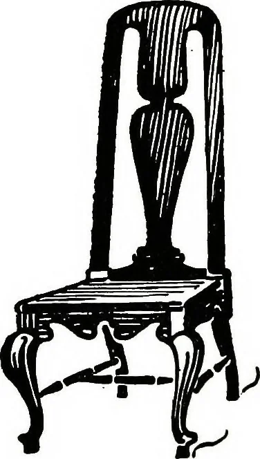 An illustration from The book of decorative furniture, its form, colour, & history, 1911, leaf 540