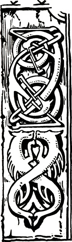 An illustration from The book of decorative furniture, its form, colour, & history, 1911, leaf 56