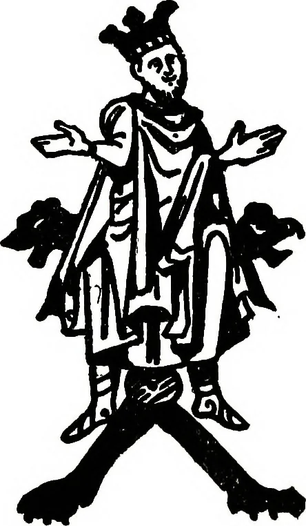 An illustration from The book of decorative furniture, its form, colour, & history, 1911, leaf 56