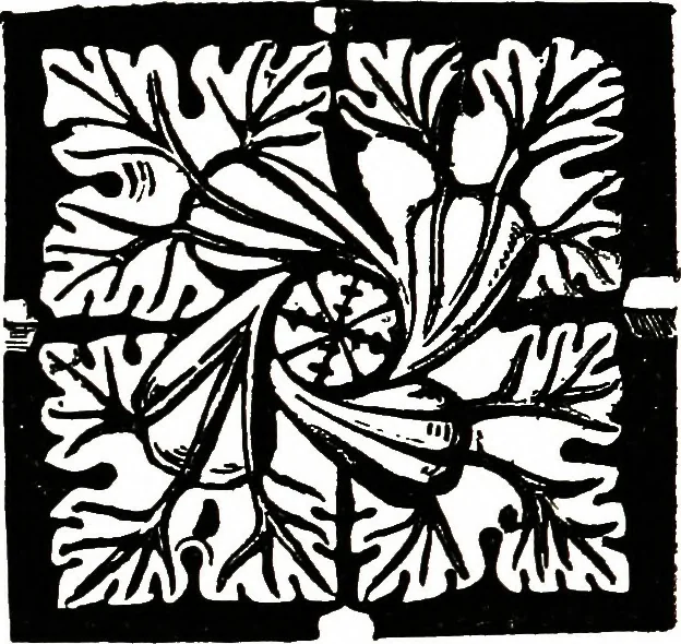 An illustration from The book of decorative furniture, its form, colour, & history, 1911, leaf 75