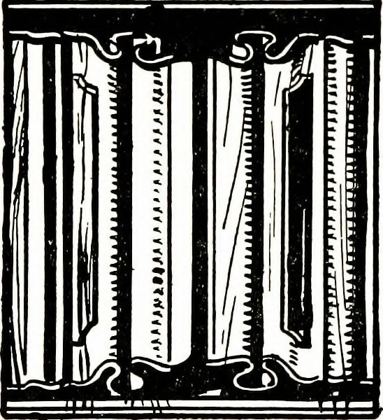 An illustration from The book of decorative furniture, its form, colour, & history, 1911, leaf 87