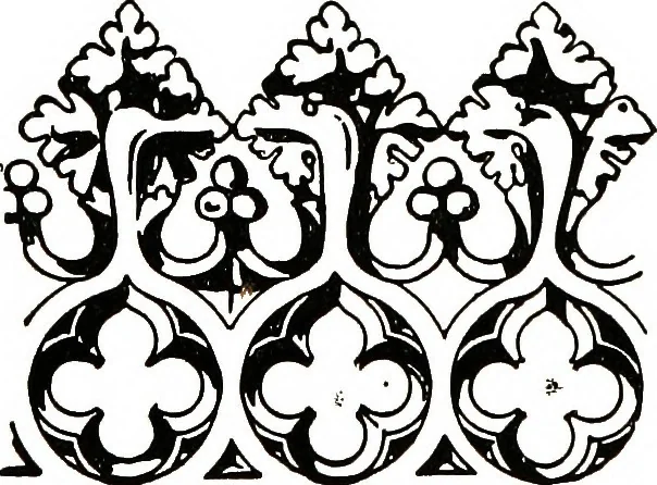 An illustration from The book of decorative furniture, its form, colour, & history, 1911, leaf 89