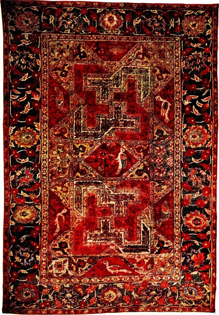 An illustration from The practical book of oriental rugs, 1920, leaf 600