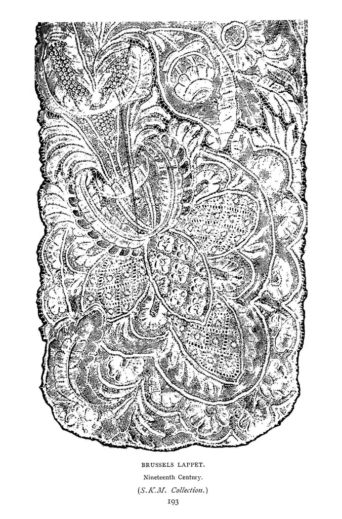 An illustration from Chats on old lace and needlework, 1908, leaf 200