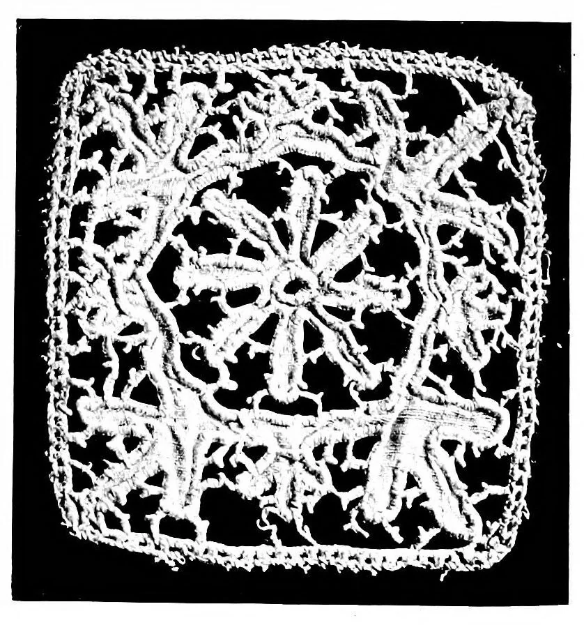 An illustration from Chats on old lace and needlework, 1908, leaf 79