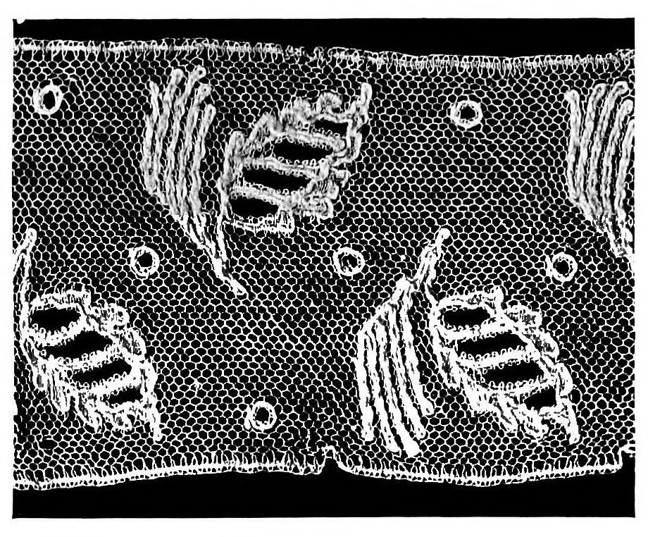 An illustration from Chats on old lace and needlework, 1908, leaf 98
