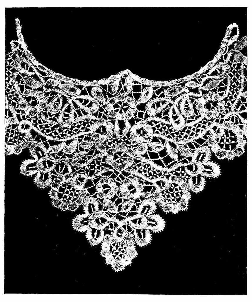 An illustration from Devon pillow lace: its history and how to make it, 1908, leaf 103