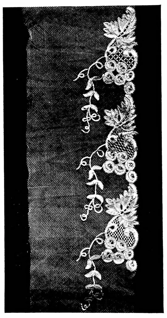 An illustration from Devon pillow lace: its history and how to make it, 1908, leaf 149