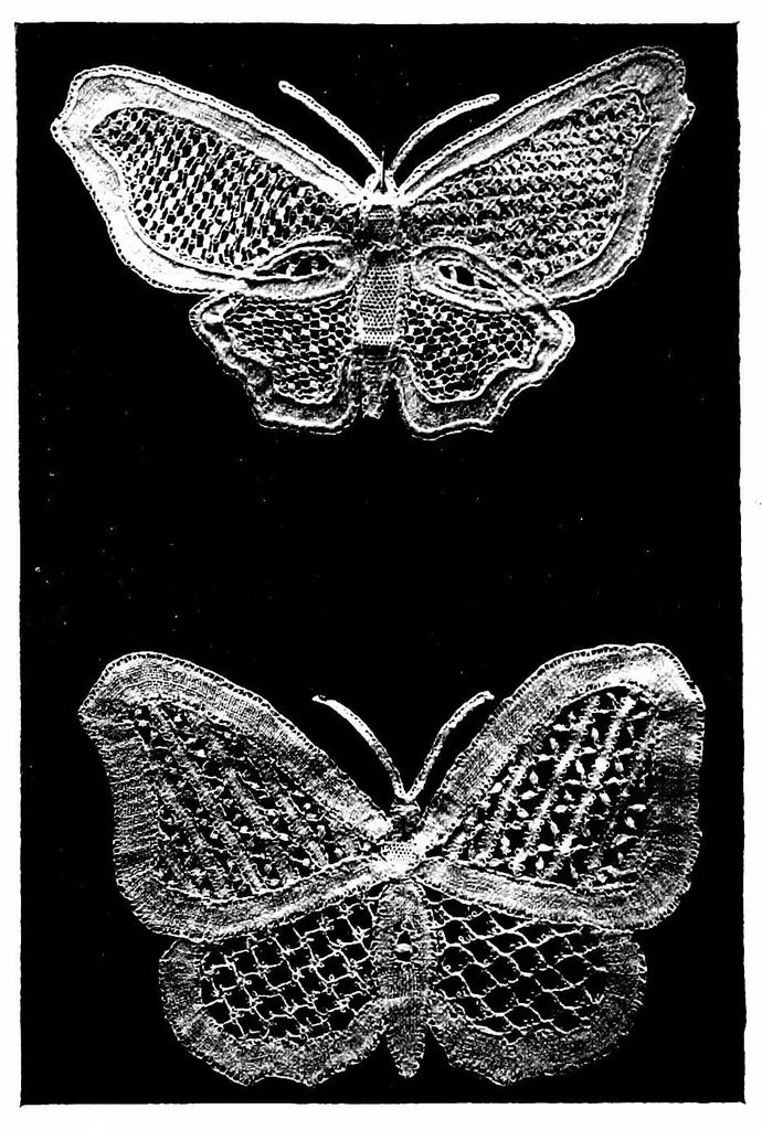 An illustration from Devon pillow lace: its history and how to make it, 1908, leaf 160