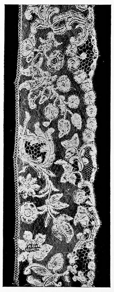 An illustration from Devon pillow lace: its history and how to make it, 1908, leaf 45
