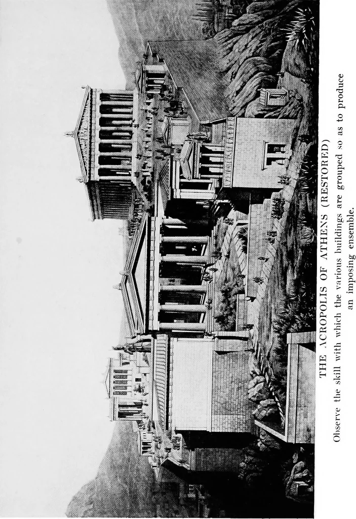 An illustration from A short history of art, 1913, leaf 104